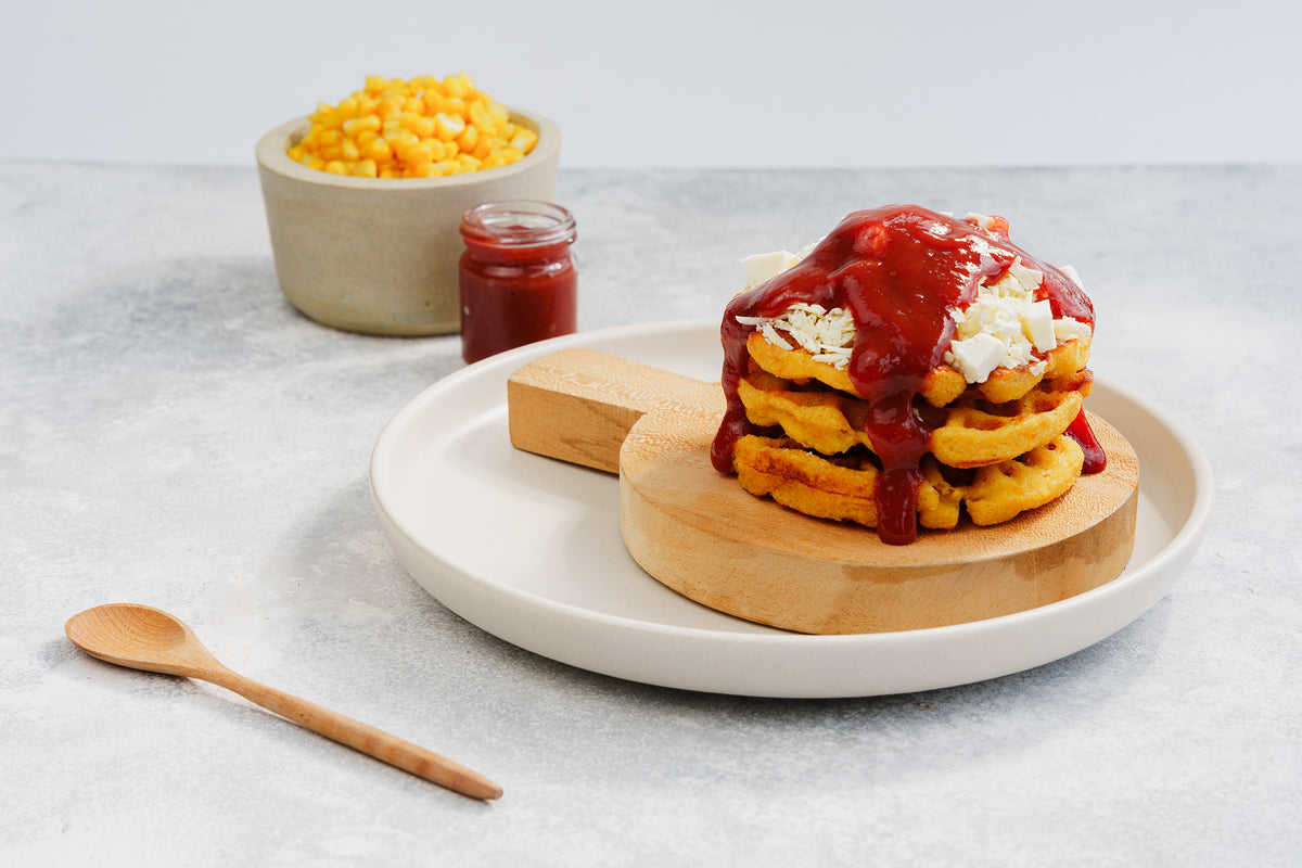 Cachapa Waffles